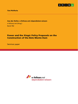 cover image of Power and the Xingú
